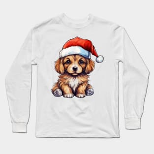 Christmas Dog Long Sleeve T-Shirt